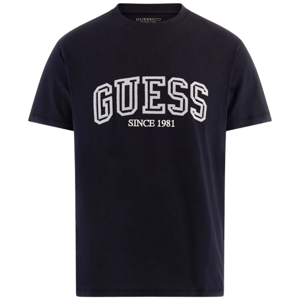 Guess t-shirt blu logo College M4GI62 I3Z14 T-shirt Guess