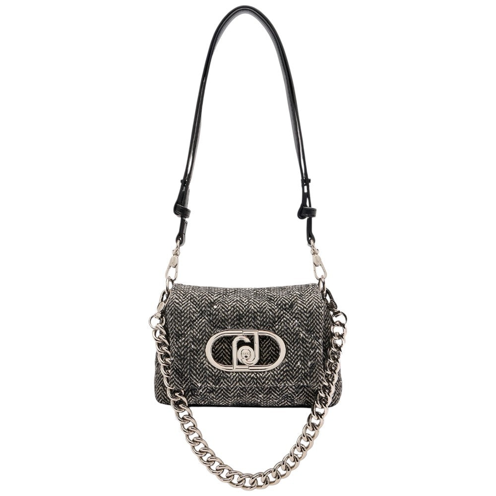 Liu Jo borsa piccola LaPuffy nera con paillettes AF5269T9112-22222 Borse Liu Jo
