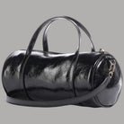 Borsa bauletto Guess nera con logo 4G e dettagli metallici dorati