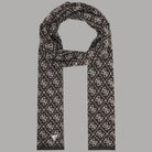 Guess sciarpa marrone da uomo logo 4G M5BZ19 Z0442 FNI3 - Prodotti di Classe