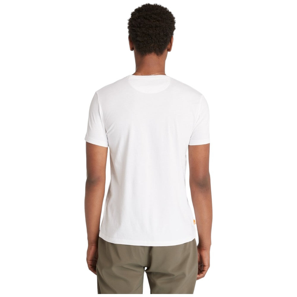 Timberland t-shirt bianca Dustan River TB0A2BPR100 T-shirt Timberland