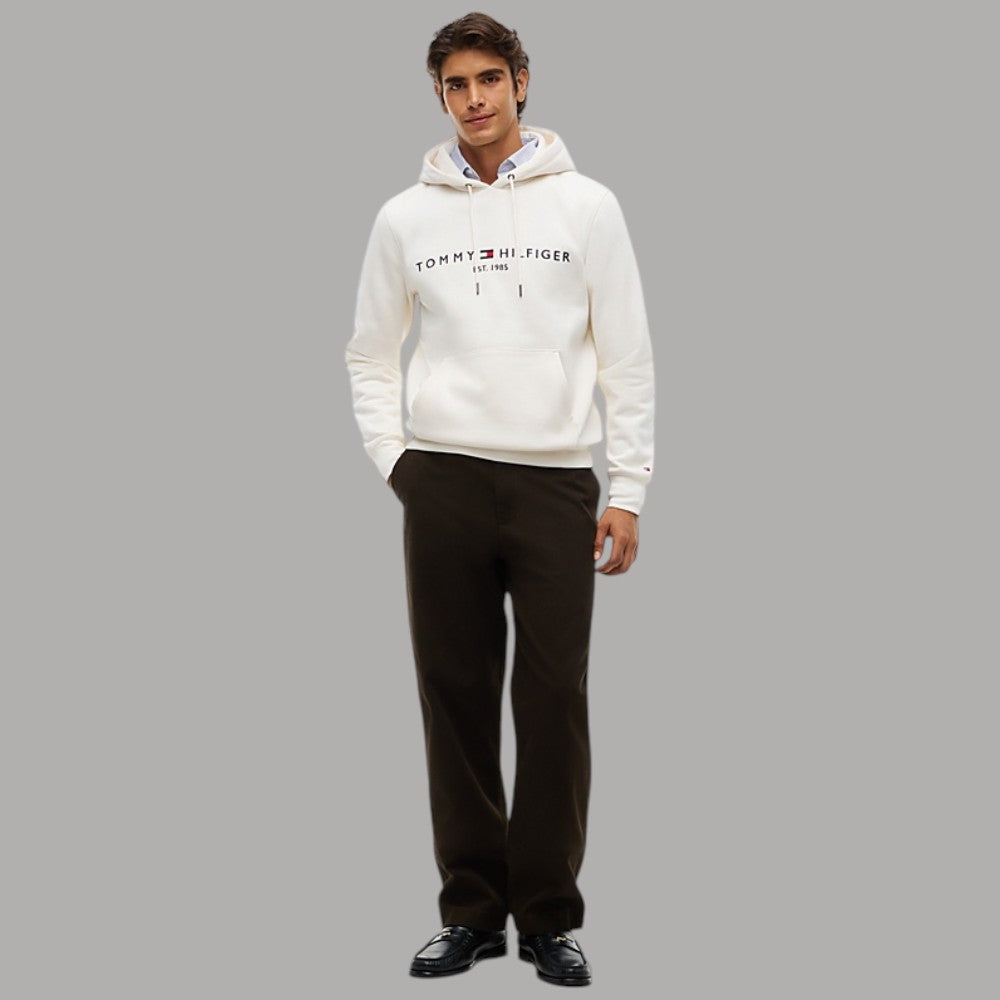 Felpa con cappuccio Tommy Hilfiger con logo ricamato