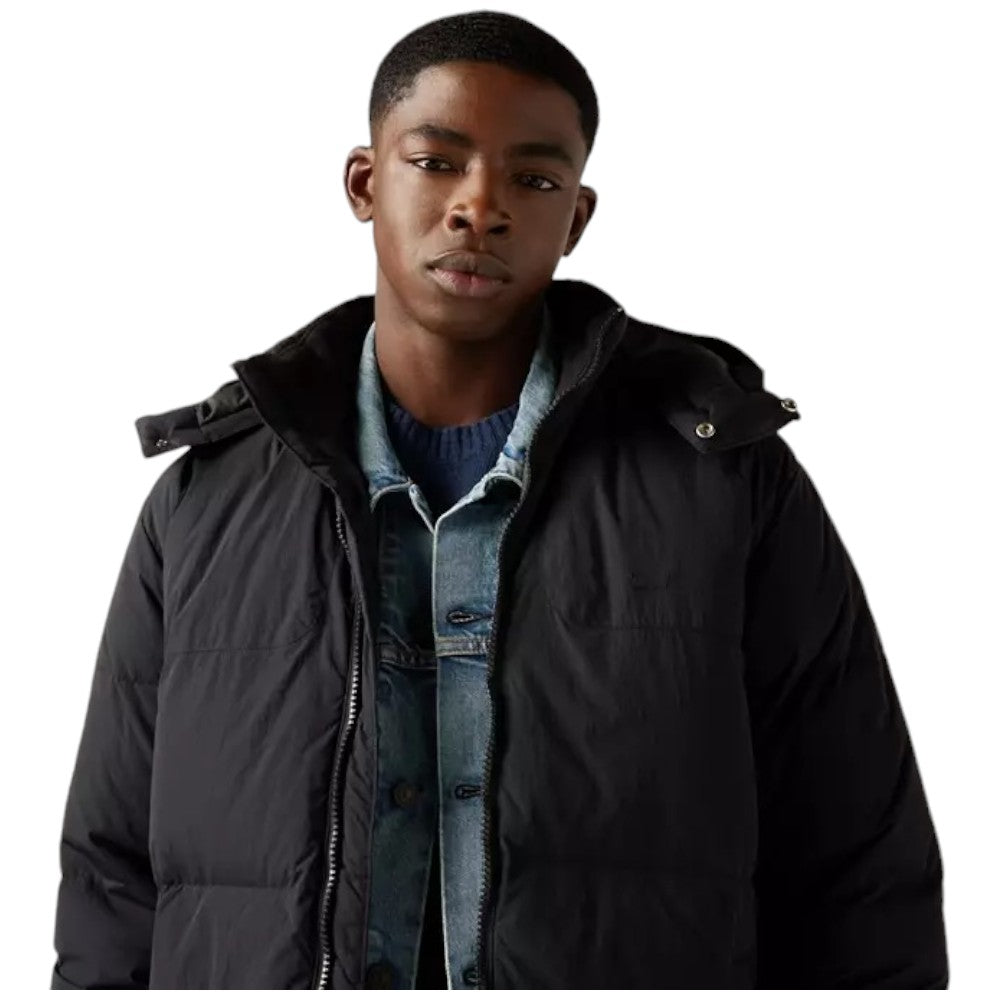 Levi's giacca piumino puffer nero A85570000 Giubbini LEVI'S