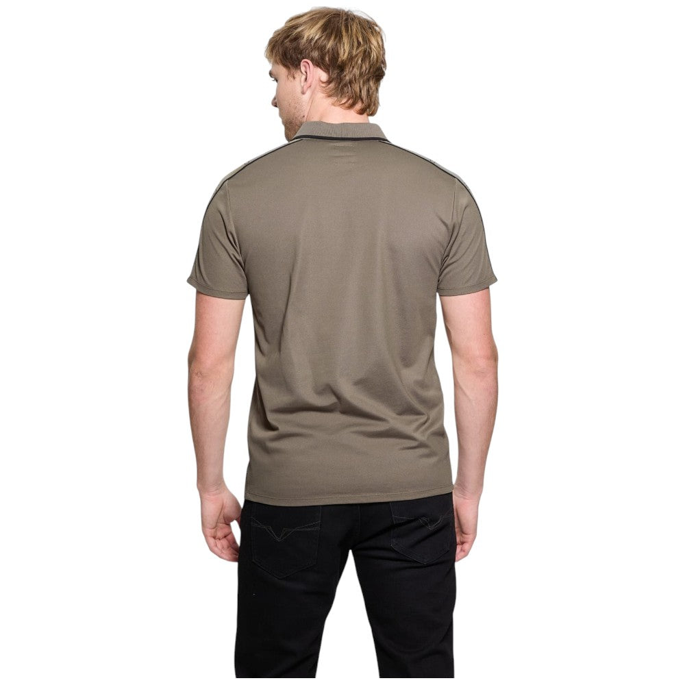 Guess polo marrone logo 4G M4YP40 KARS0 A10U Polo Guess