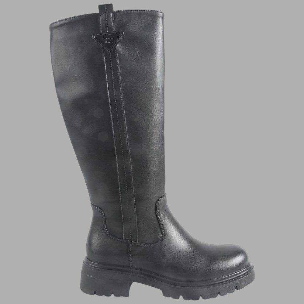 Stivale alto nero da donna YNot YN6212F1