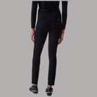 Pantaloni skinny Liu Jo con strass nero vestibilità slim dettagli cuciture e tasche posteriori