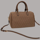 Borsa bauletto piccola Liu Jo naturale con tracolla in cuoio e manici