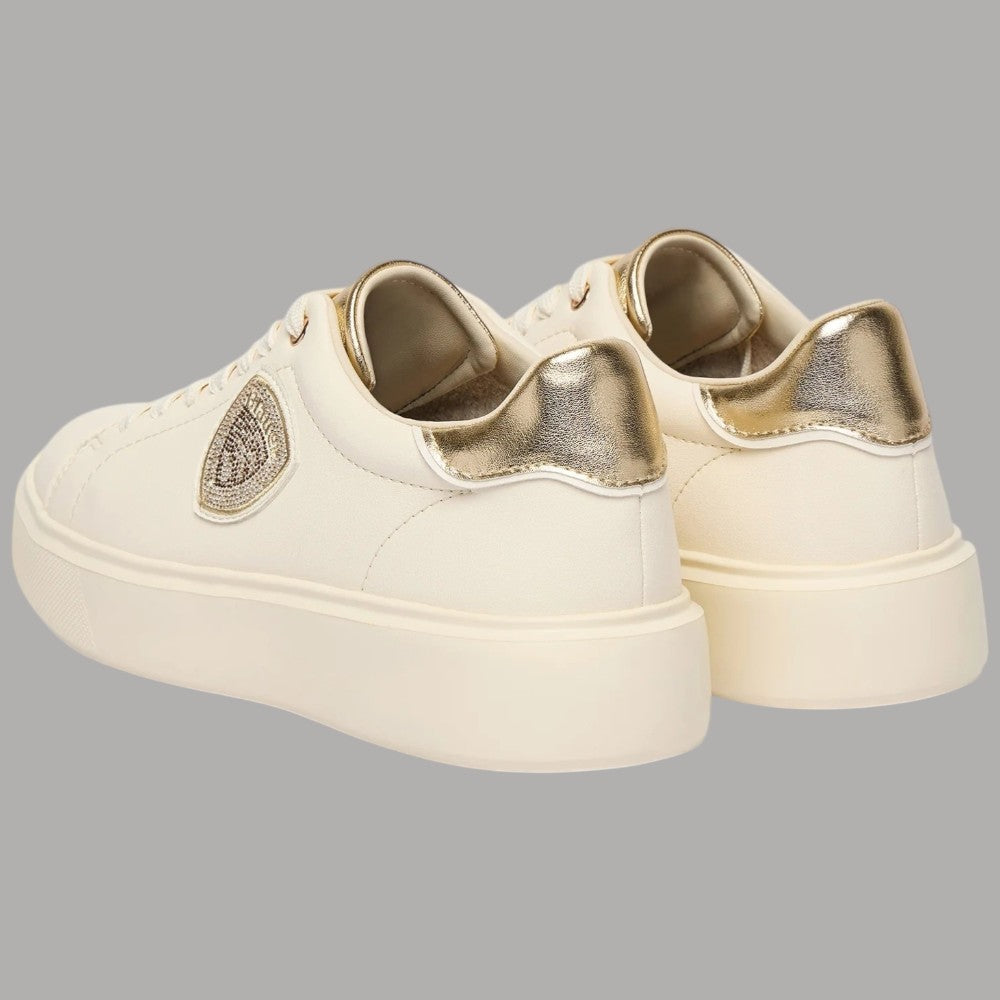 BLAUER Sneakers Donna VENUS01 Crema: Eleganza e Comfort Deluxe - Prodotti di Classe
