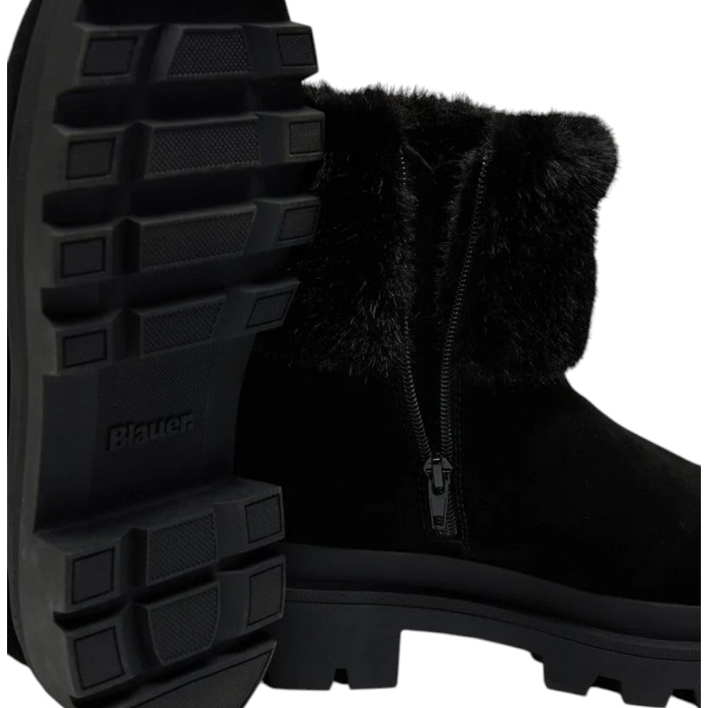 BLAUER stivaletti in suede neri art. F5KIMMEL10 Sneakers Blauer