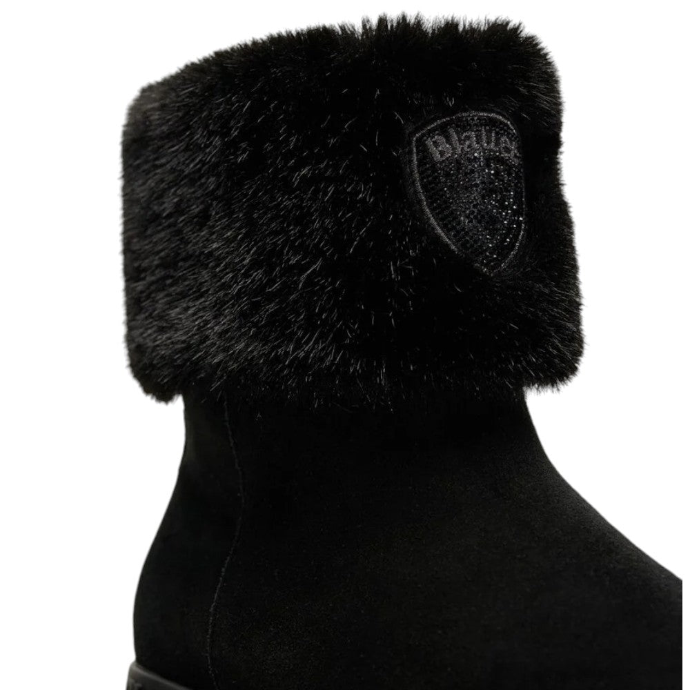 BLAUER stivaletti in suede neri art. F5KIMMEL10 Sneakers Blauer