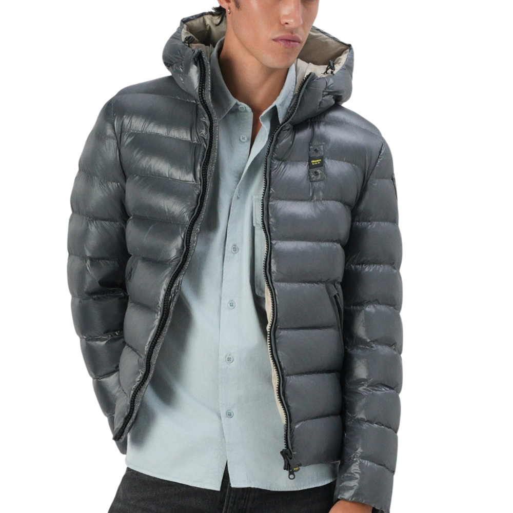 Baluer piumino eco grigio antracite Adams 25WBLUC02079 Giubbini Blauer