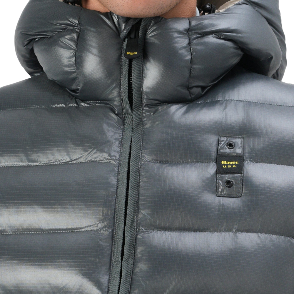 Baluer piumino eco grigio antracite Adams 25WBLUC02079 Giubbini Blauer