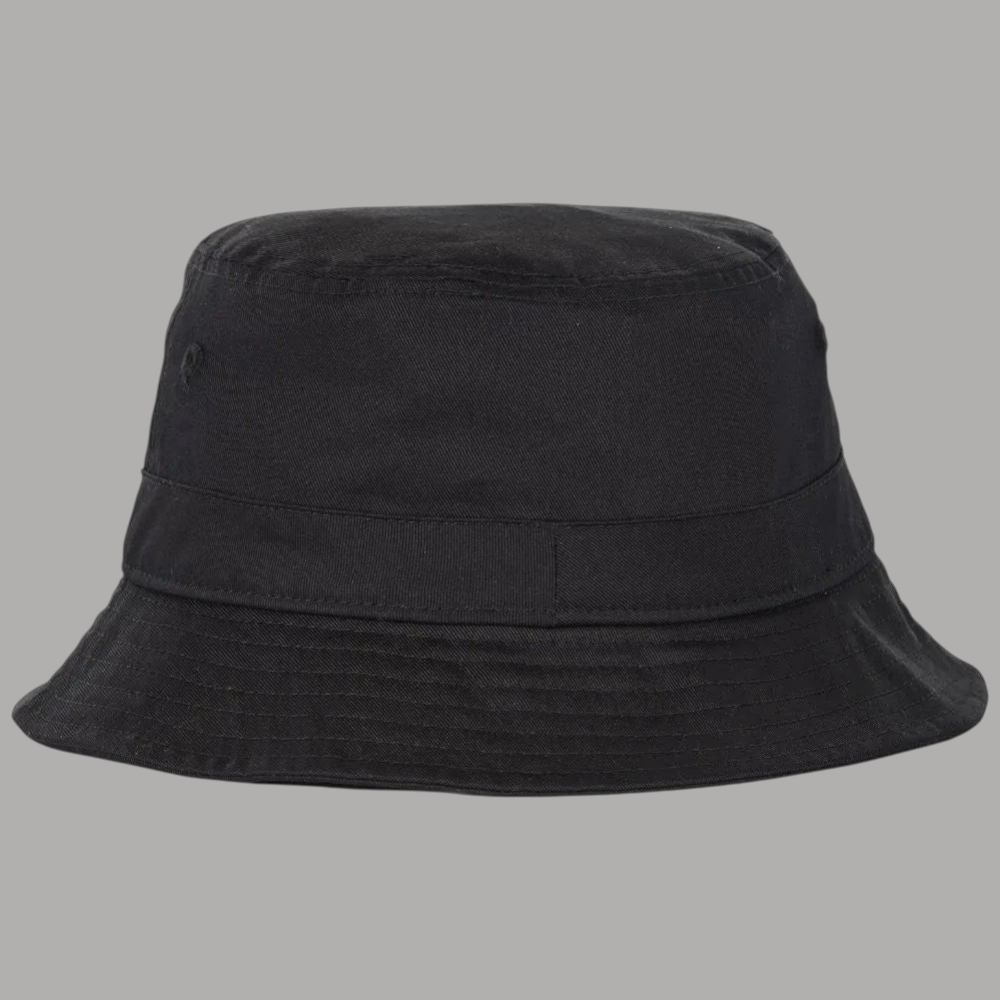 Cappello nero a secchiello Norton Drill Sports con cuciture e bordi ripiegati