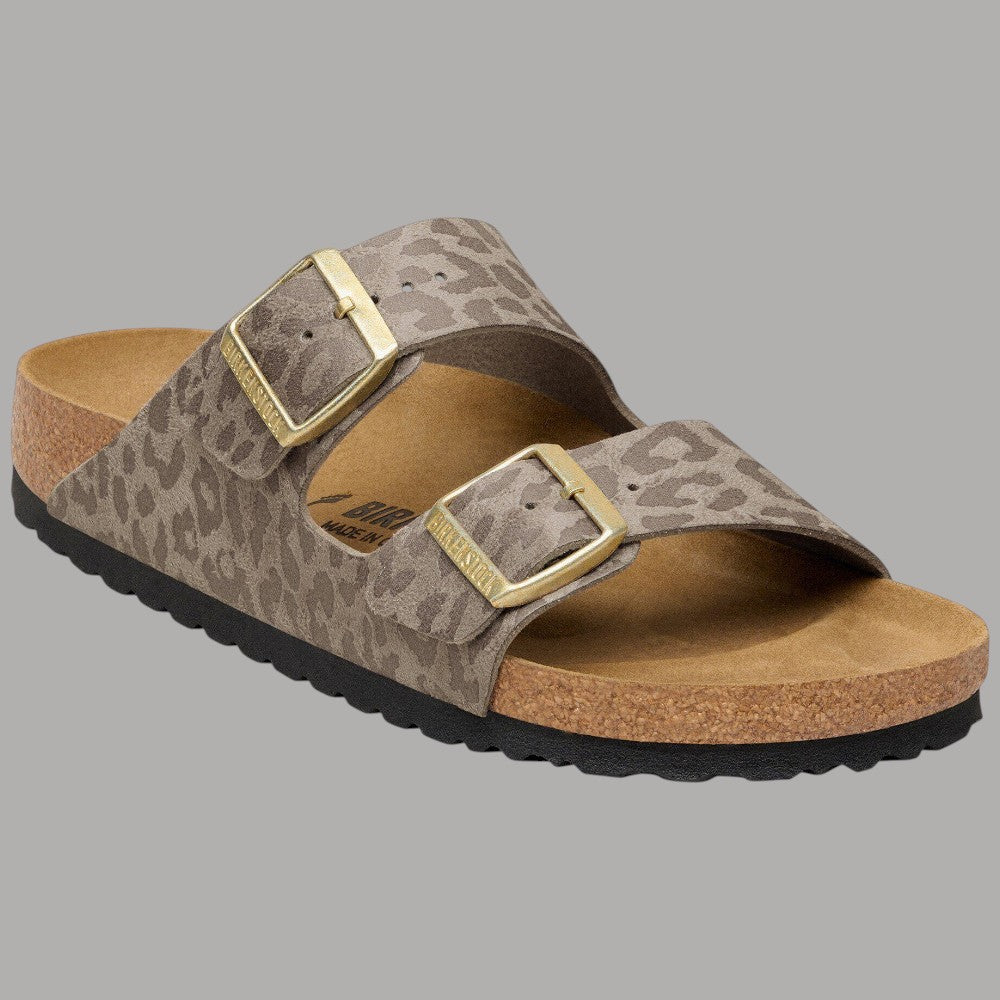 Ciabatte Birkenstock Arizona leo gray taupe 1031941 - Prodotti di Classe