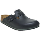 Sabot uomo Birkenstock Boston Pro nero in pelle 1025979 Sandali Birkenstock