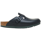 Sabot uomo Birkenstock Boston Pro nero in pelle 1025979 Sandali Birkenstock