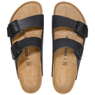 Birkenstock ciabatte Arizona nero saffiano 1026425 Ciabatte Birkenstock