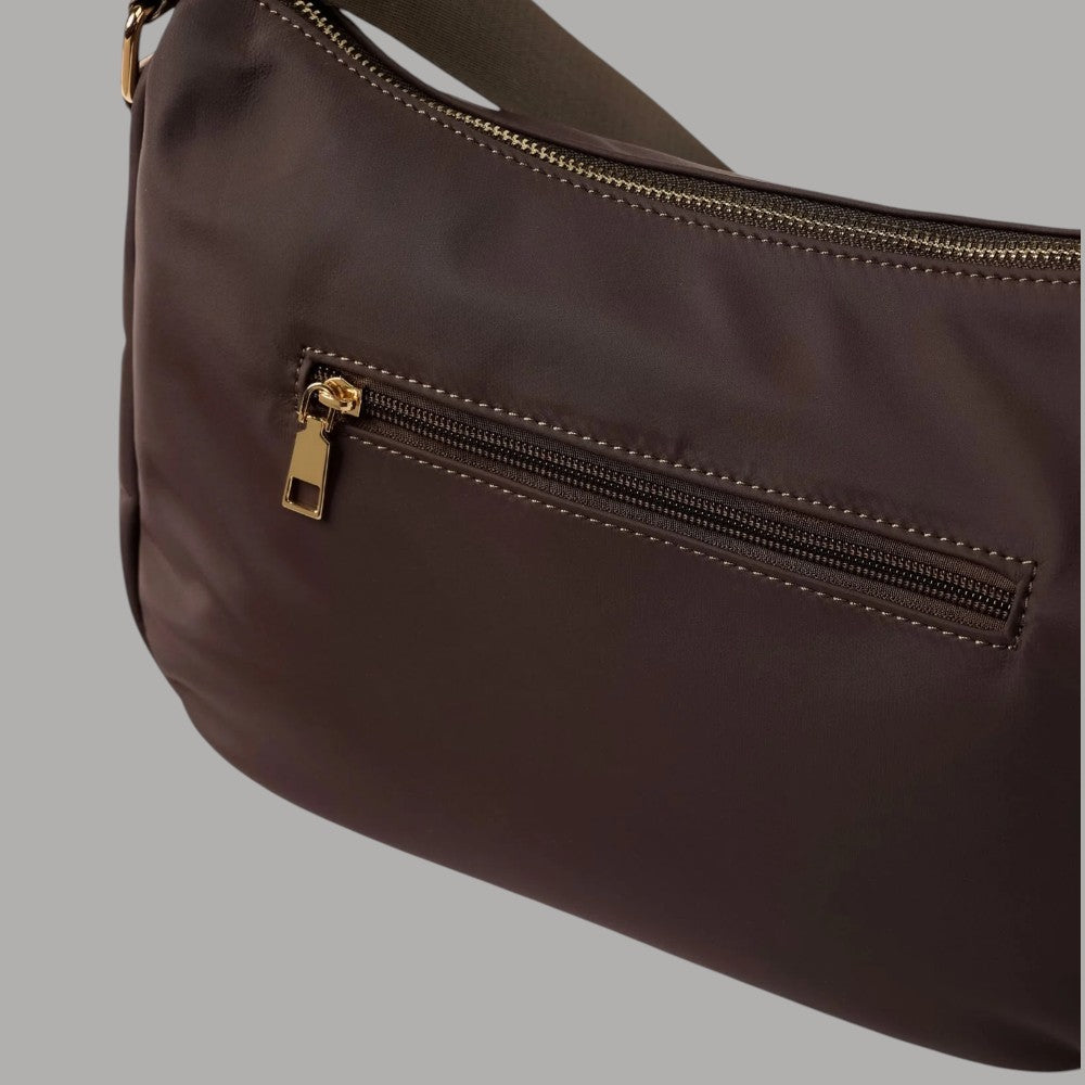 Blauer Borsa Tracolla in Nylon Tecnico con Scudetto Glitterato - Prodotti di Classe