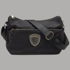 Blauer Borsa Tracolla in Nylon Tecnico con Scudetto Glitterato - Prodotti di Classe