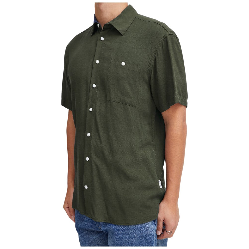 Blend camicia manica corta verde 20716363 Camicie Blend