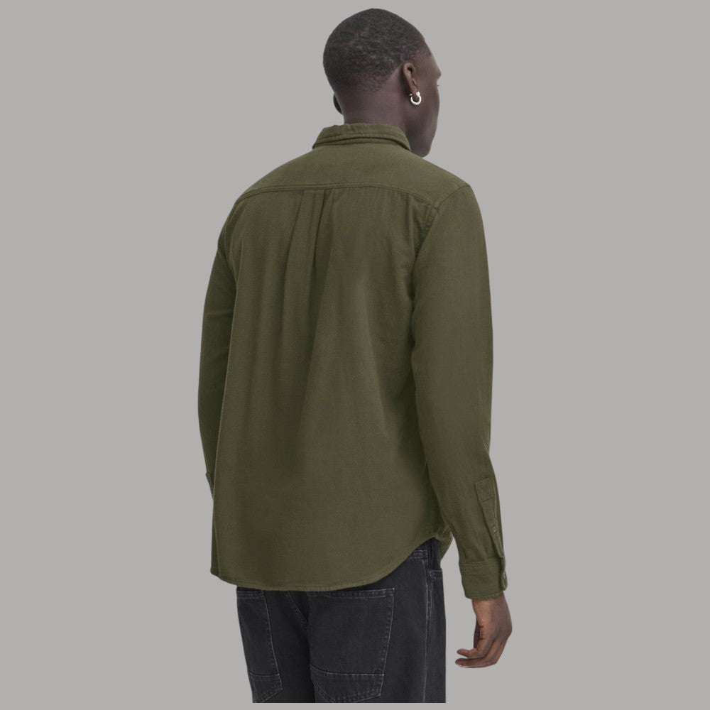 Blend camicia verde in caldo cotone BENT 20718445 - Prodotti di Classe