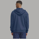 Blend felpa con zip e cappuccio dress blu JUSTE 20718483 - Prodotti di Classe