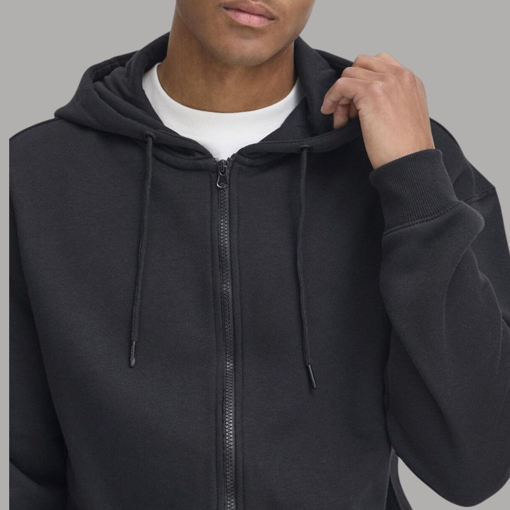 Blend felpa con zip e cappuccio dress blu JUSTE 20718483 - Prodotti di Classe