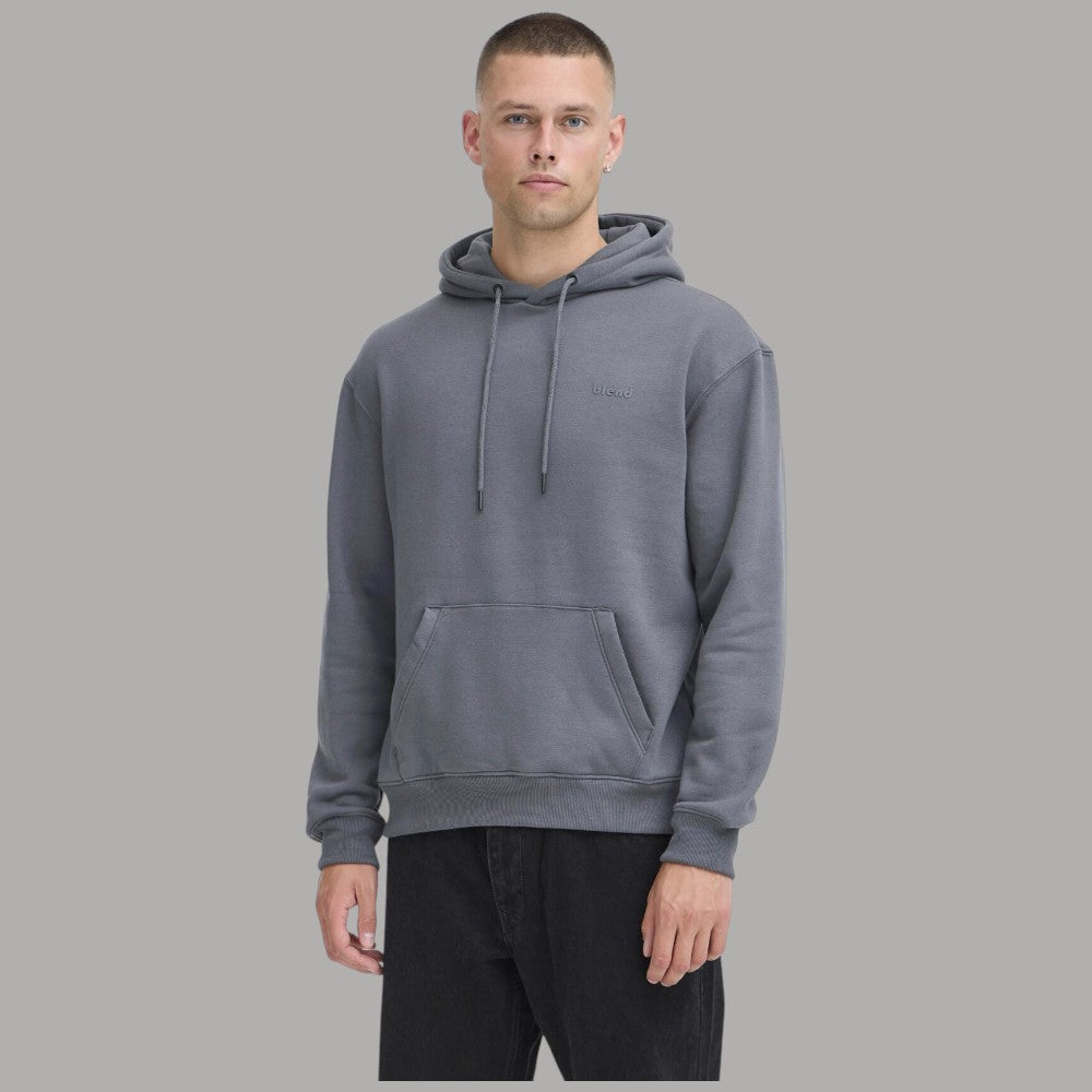 Blend felpa grigio iron con cappuccio DOWNTON 20712536 - Prodotti di Classe
