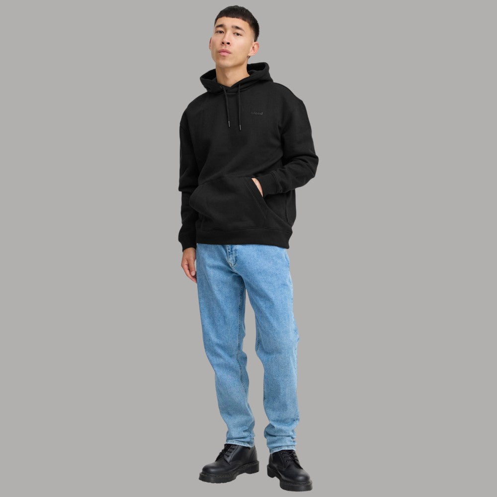 Blend felpa nera con cappuccio DOWNTON 20712536 - Prodotti di Classe