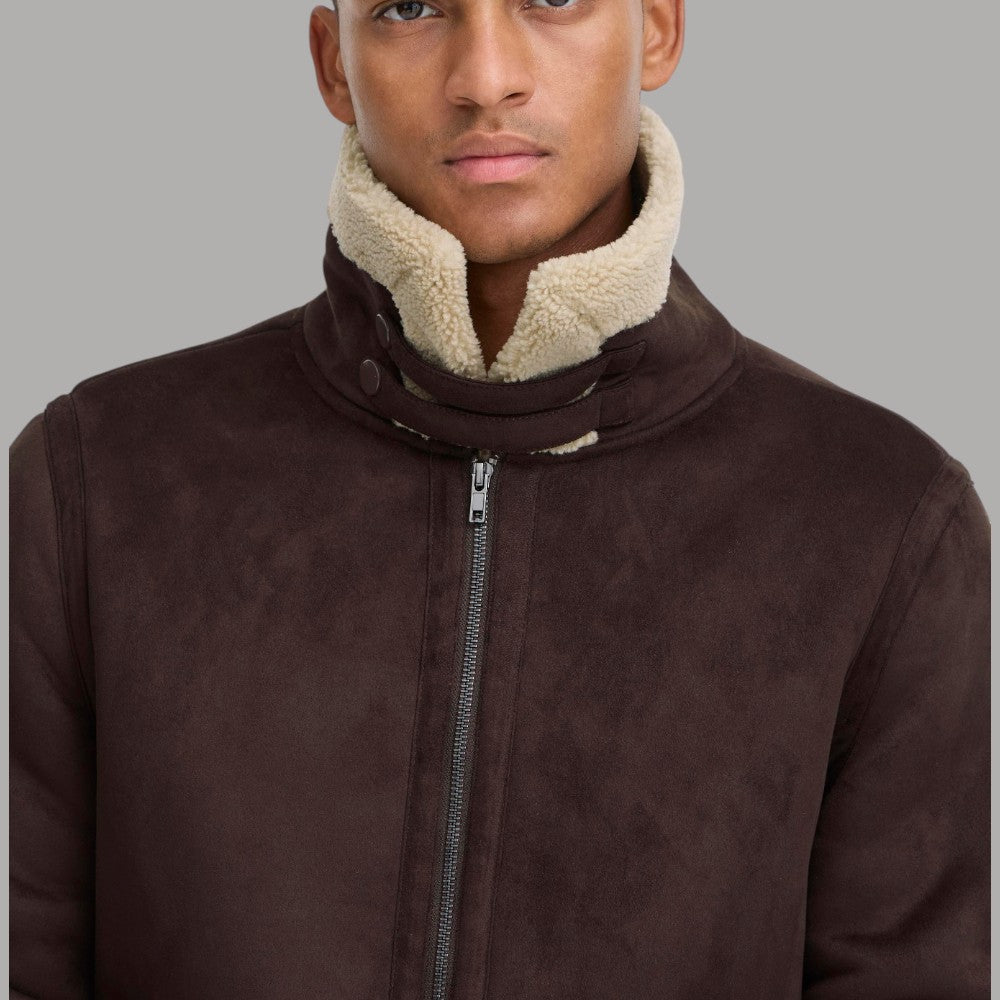 Blend giacca eco montone marrone BHFISCHER 20720064 - Prodotti di Classe