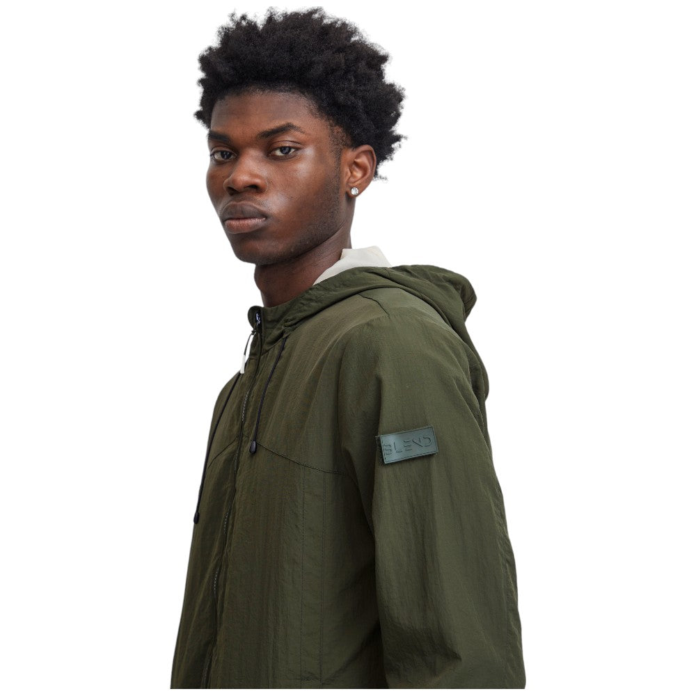 Blend giacca giubbino primaverile verde militare 20716612 Giubbini Blend