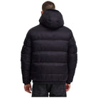 Blend giacca piumino nero con cappuccio blu 20714372 Giubbini Blend