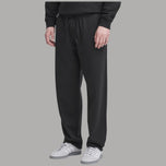 Pantaloni tuta neri JURIS con coulisse in vita e tasche laterali