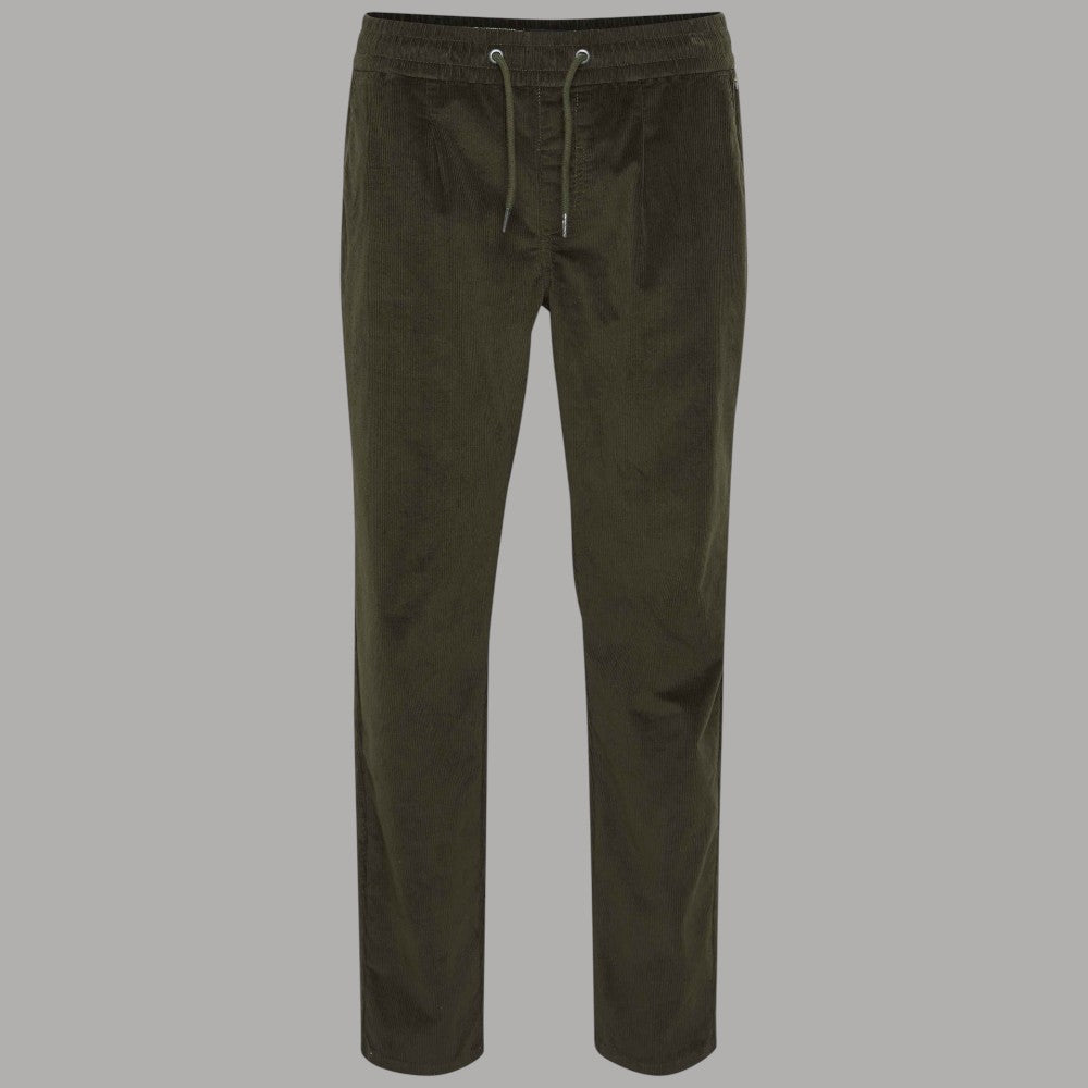 Blend pantaloni a coste verde con elastico 20716615 - Prodotti di Classe
