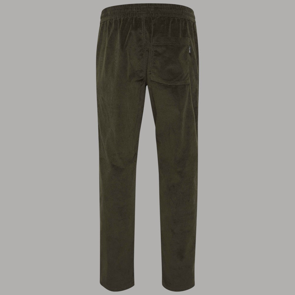 Blend pantaloni a coste verde con elastico 20716615 - Prodotti di Classe