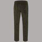 Blend pantaloni a coste verde con elastico 20716615 - Prodotti di Classe