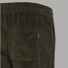 Blend pantaloni a coste verde con elastico 20716615 - Prodotti di Classe
