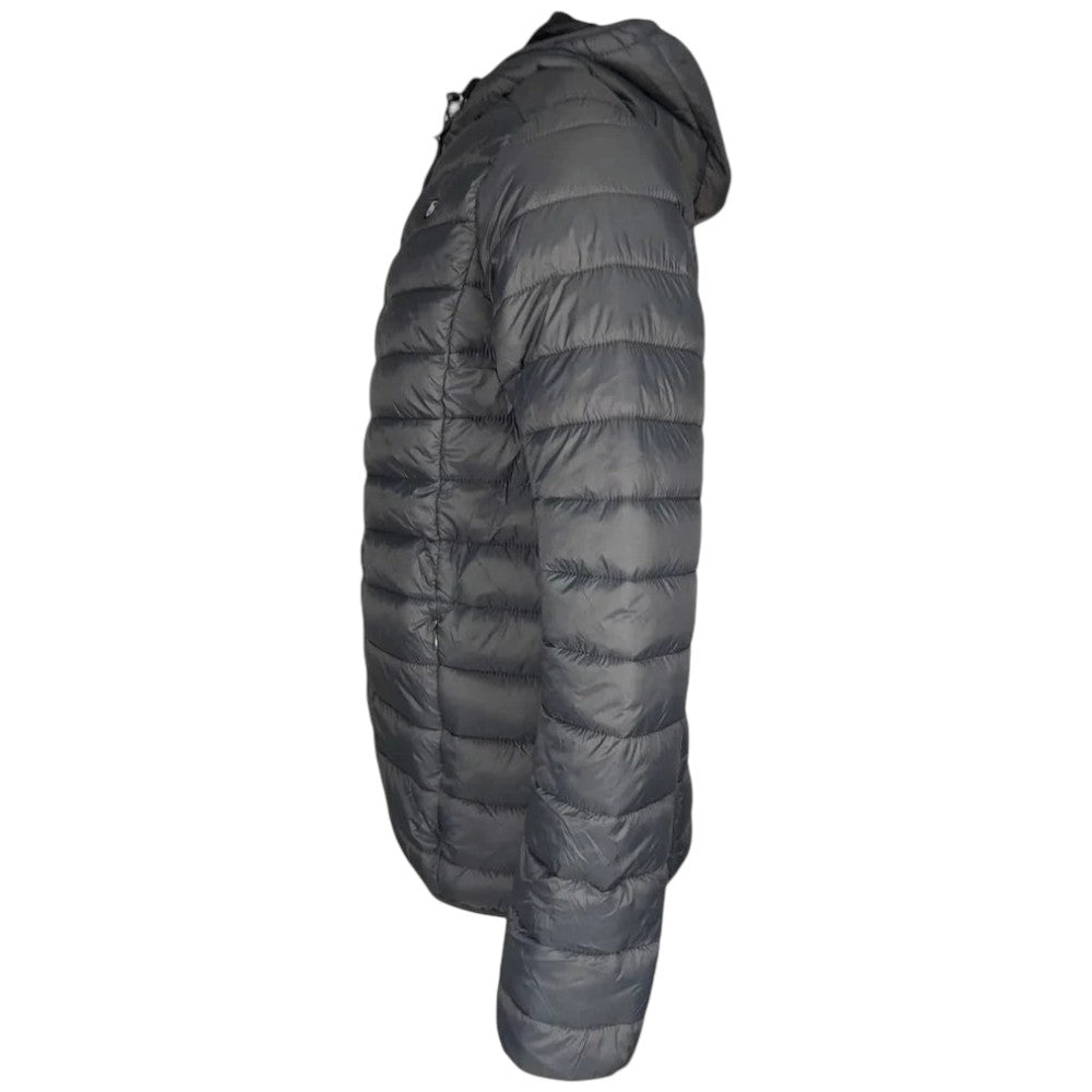 Blend piumino grigio con cappuccio Romsey Giubbini Blend