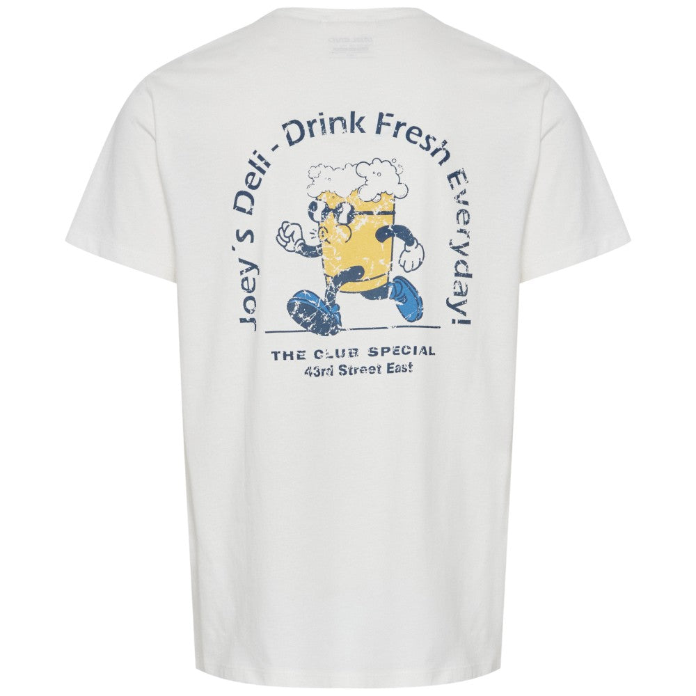 Blend t-shirt bianca con stampa 20716734 T-shirt Blend