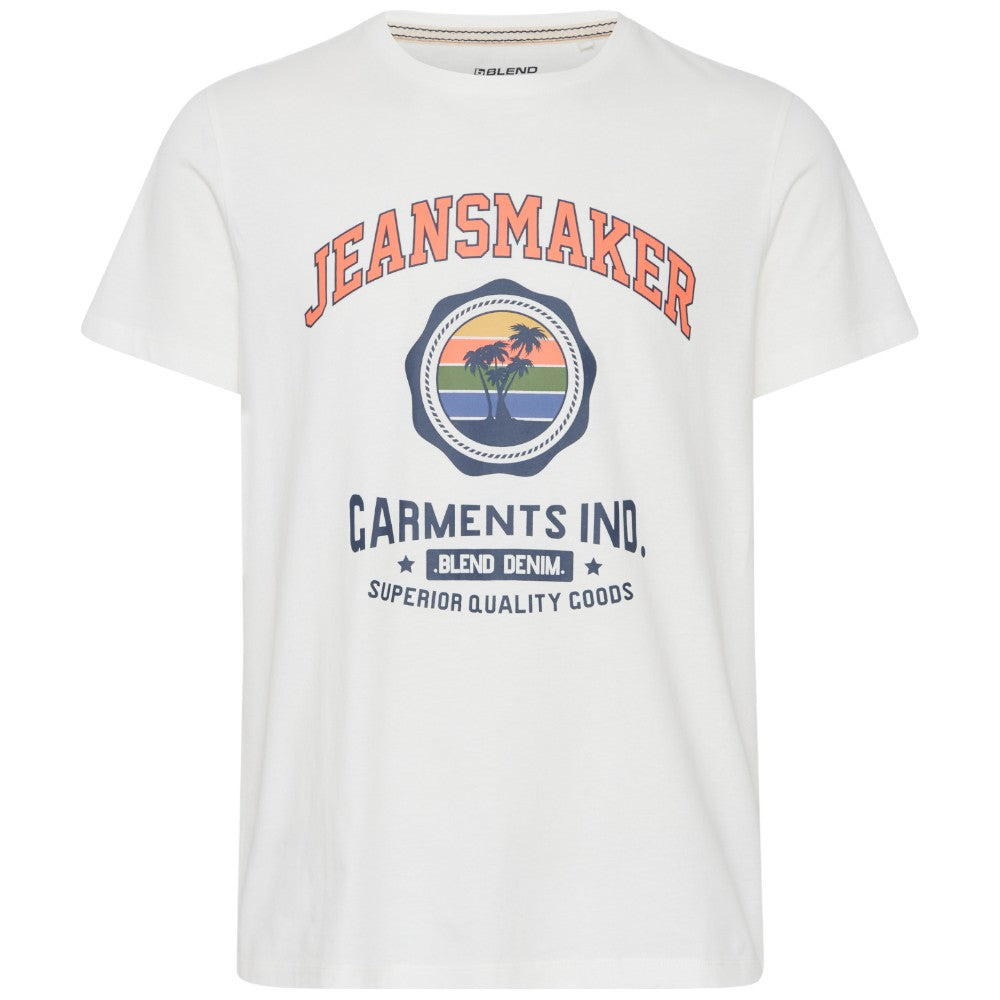 Blent t-shirt bianca con stampa 20716502 T-shirt Blend