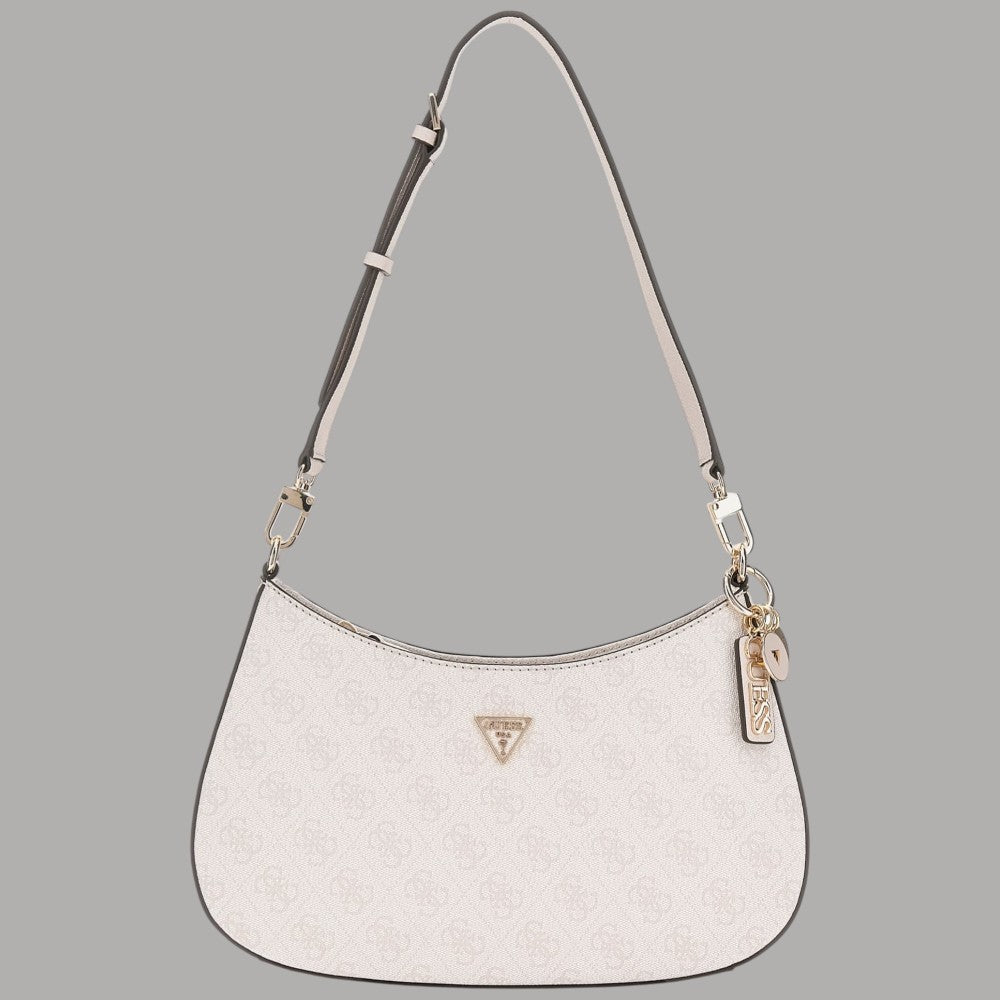 Borsa Guess Noelle a Spalla 4G con Charm Rimovibile - Prodotti di Classe