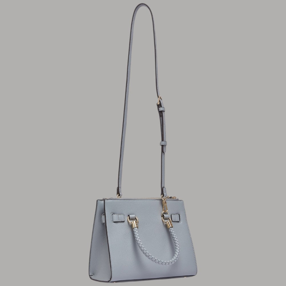 Borsa Liu Jo Satchel Panna con Charm e Tracolla Removibile - Prodotti di Classe