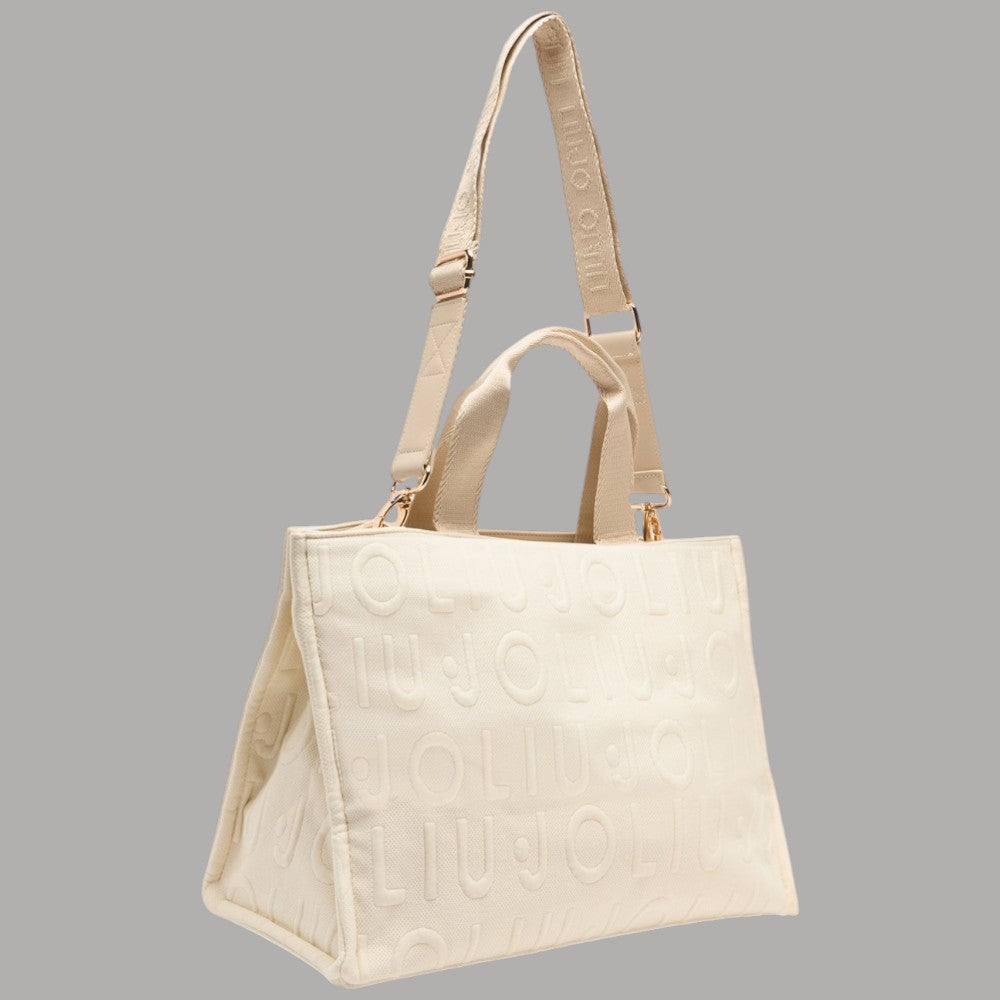 Borsa Liu Jo Tote Maglia con Tracolla Removibile e Pochette Zip - Prodotti di Classe