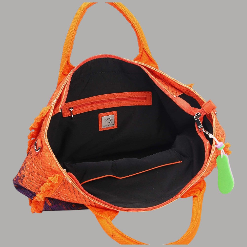 Borsa Mare YNot? Media MACAO con Frange e Tracolla Regolabile - Prodotti di Classe