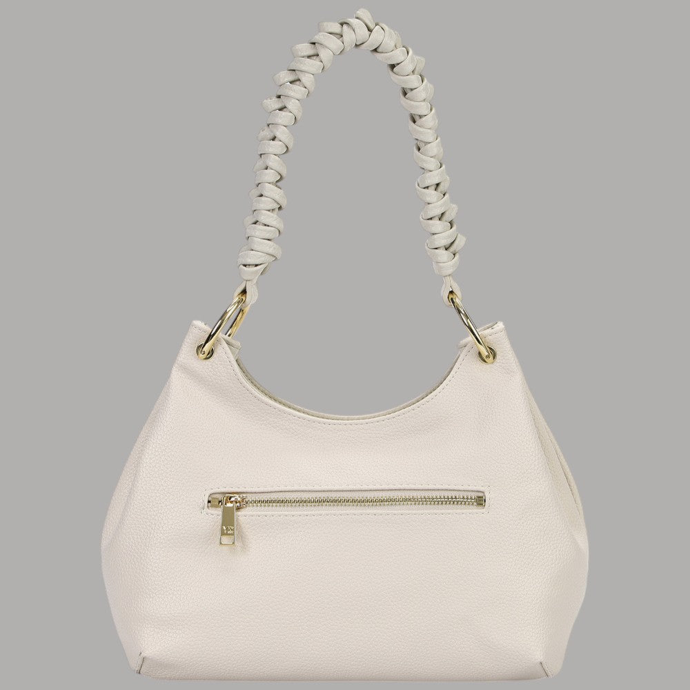 Borsa Ynot ZANTE Hobo Morbida con Manico Intrecciato Dimensioni M - Prodotti di Classe