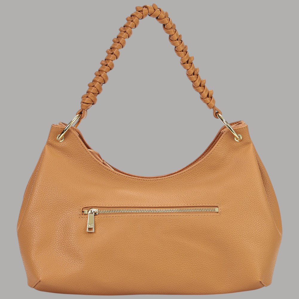 Borsa Ynot Zante Hobo Grande Eco Pelle con Charm Rimovibile - Prodotti di Classe