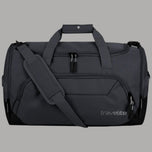 Borsone da viaggio Travelite scuro con tracolla e tasche anteriori con zip