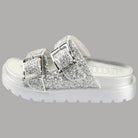 Buffalo ciabatta con plateau e glitter Raya Ari Glam 1602284 - Prodotti di Classe