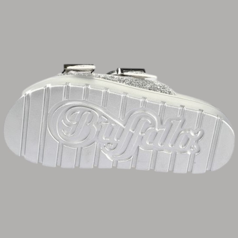 Buffalo ciabatta con plateau e glitter Raya Ari Glam 1602284 - Prodotti di Classe