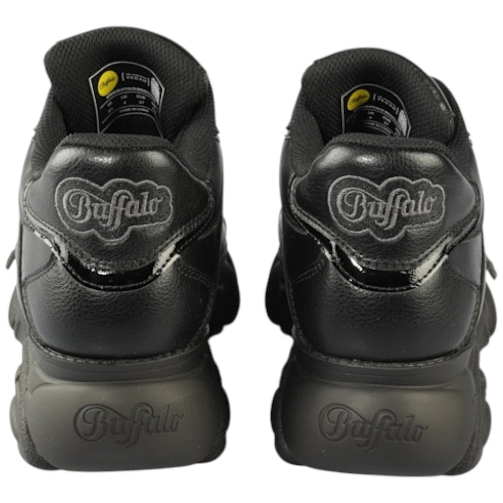 Buffalo sneakers nere scarpe CLD Echo vegan 1636212 Sneakers Buffalo